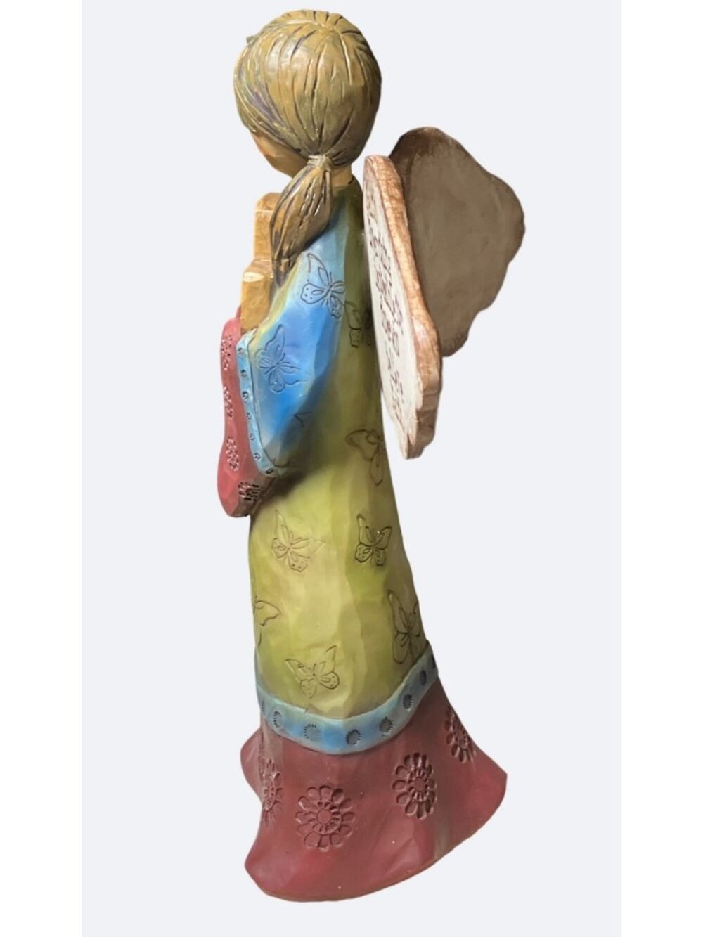 Carson Home Accents FAITH Angel by Robin Davis Studio 10 Inch - Picture 8 of 13